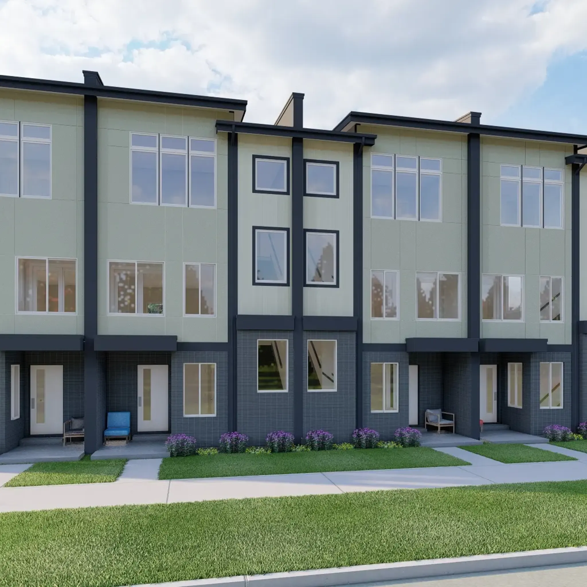 Homes for Rent in Commerce City Rowhomes at Greyhound Park